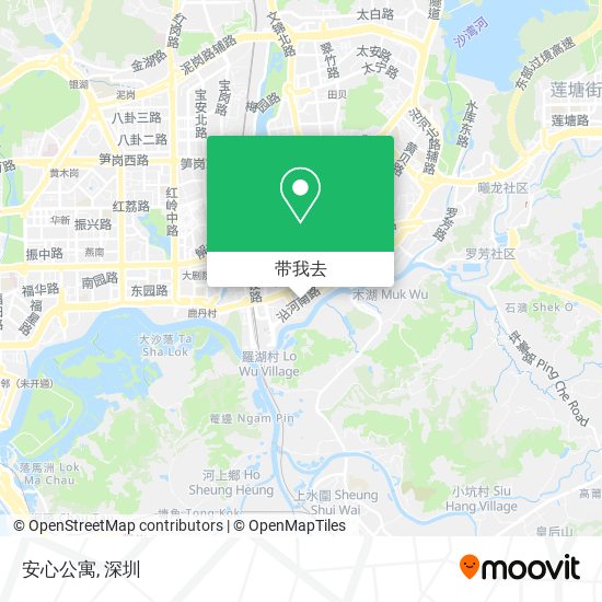 安心公寓地图