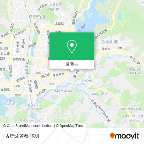 古玩城·茶都地图