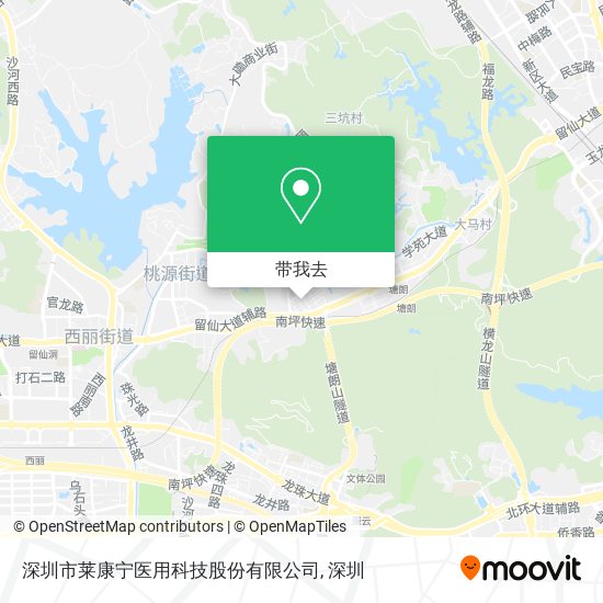 深圳市莱康宁医用科技股份有限公司地图