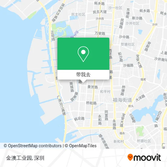 金澳工业园地图
