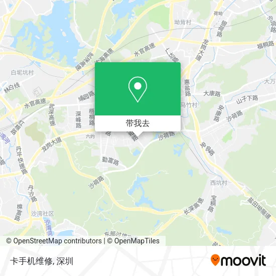 卡手机维修地图