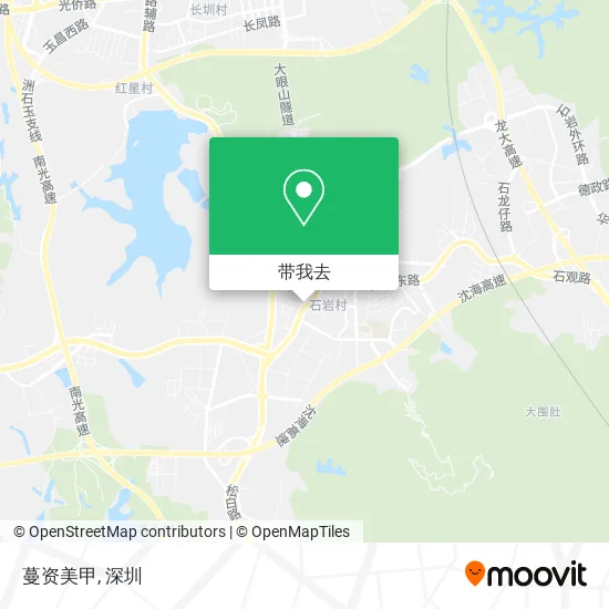 蔓资美甲地图