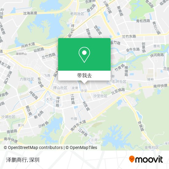 泽鹏商行地图