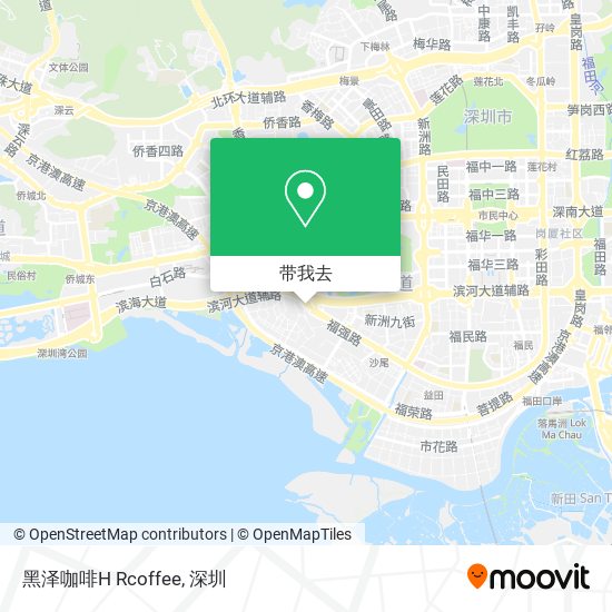 黑泽咖啡H Rcoffee地图
