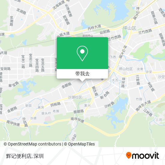 辉记便利店地图
