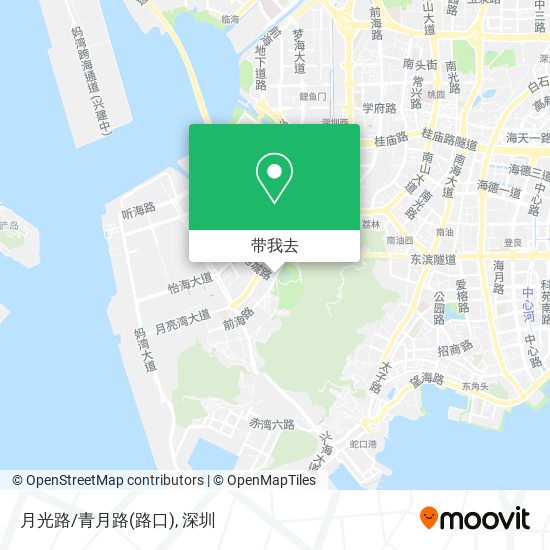 月光路/青月路(路口)地图
