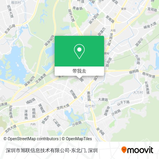 深圳市旭联信息技术有限公司-东北门地图