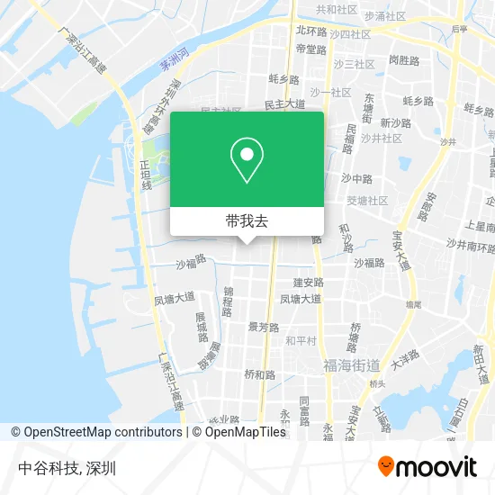 中谷科技地图