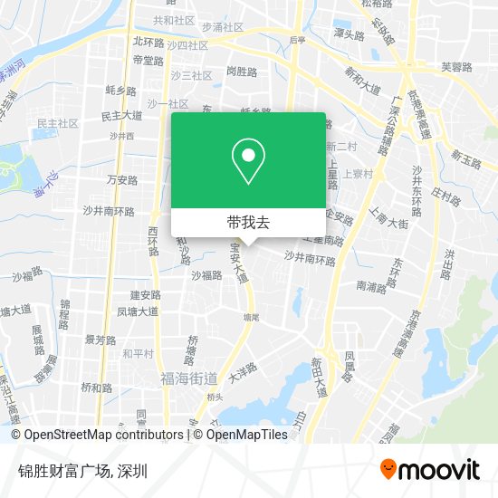 锦胜财富广场地图