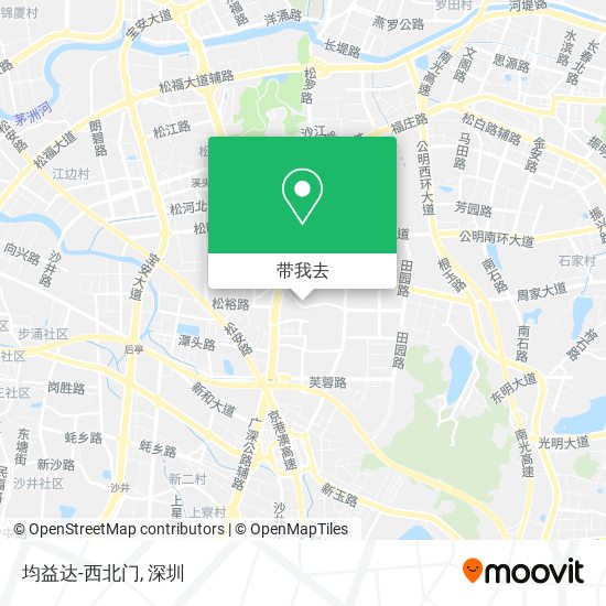 均益达-西北门地图