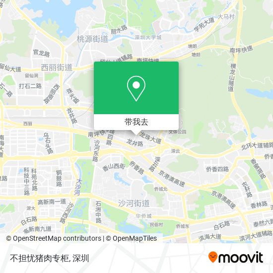 不担忧猪肉专柜地图