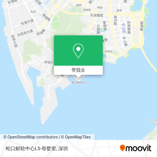 蛇口邮轮中心L5-母婴室地图