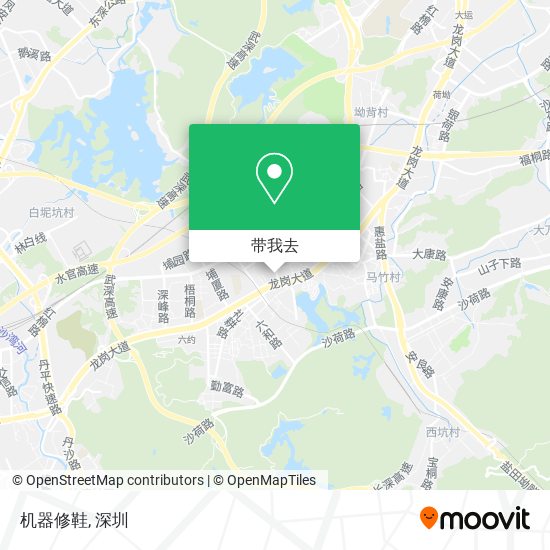 机器修鞋地图