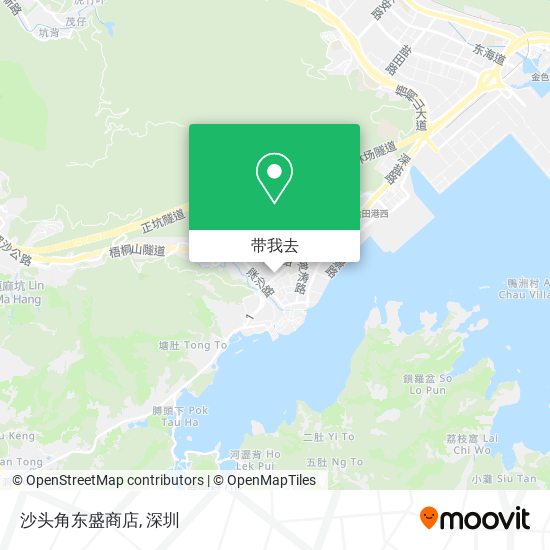 沙头角东盛商店地图