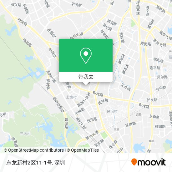 东龙新村2区11-1号地图