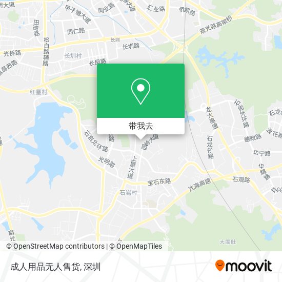 成人用品无人售货地图