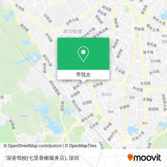 深港驾校(七里香榭服务店)地图