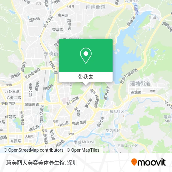 慧美丽人美容美体养生馆地图