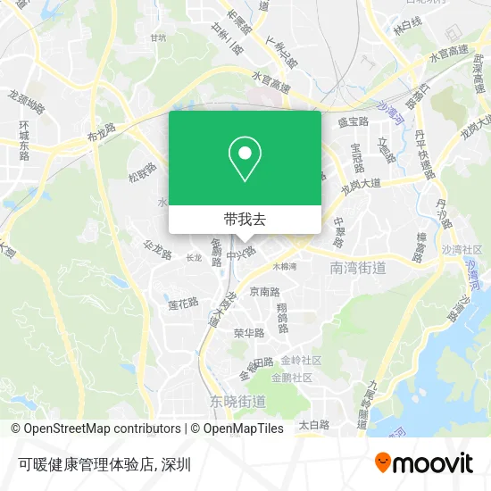 可暖健康管理体验店地图
