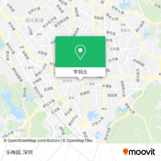 乐梅园地图