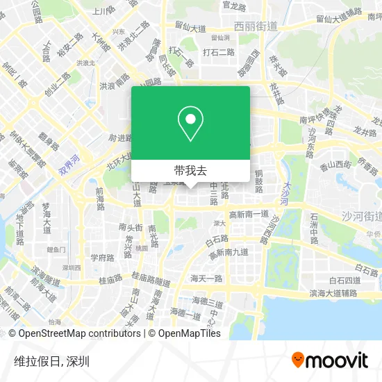 维拉假日地图