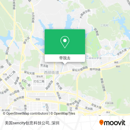 美国sencity创意科技公司地图