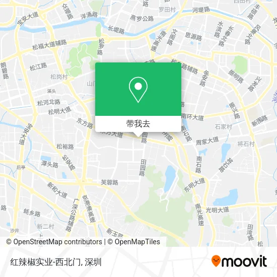 红辣椒实业-西北门地图