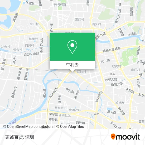 家诚百货地图