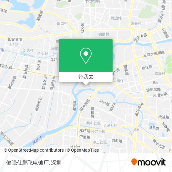 健强仕鹏飞电镀厂地图
