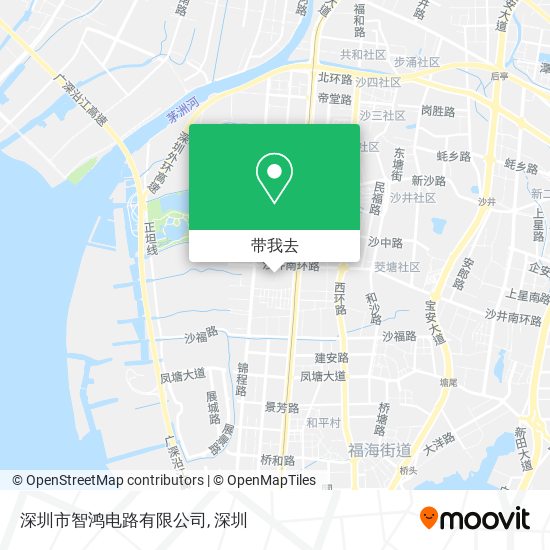 深圳市智鸿电路有限公司地图