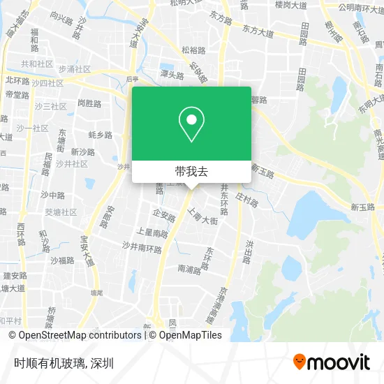 时顺有机玻璃地图