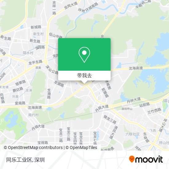 同乐工业区地图