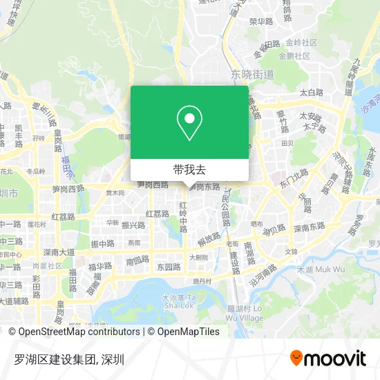罗湖区建设集团地图