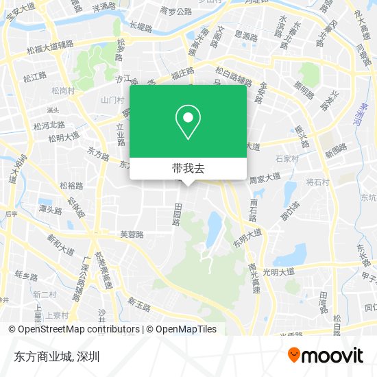 东方商业城地图