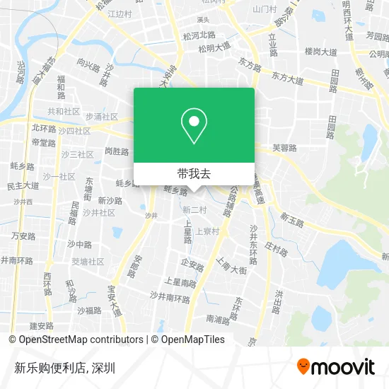新乐购便利店地图