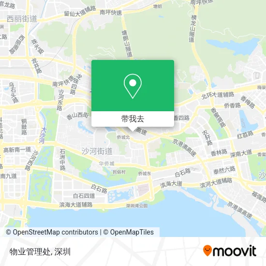 物业管理处地图