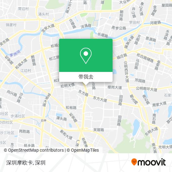 深圳摩欧卡地图