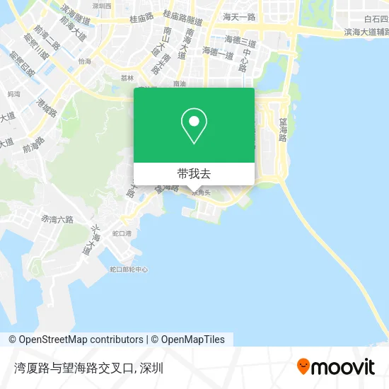 湾厦路与望海路交叉口地图