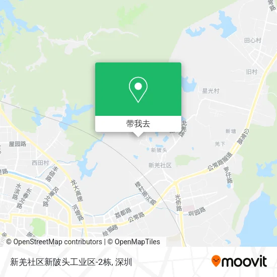 新羌社区新陂头工业区-2栋地图