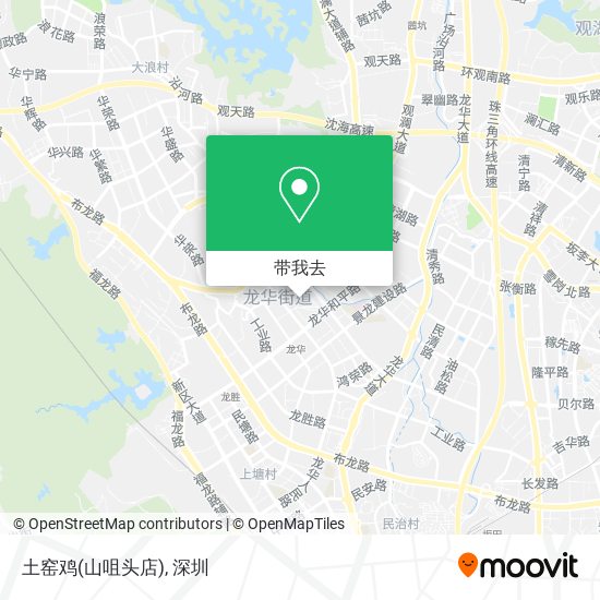 土窑鸡(山咀头店)地图