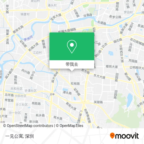 一见公寓地图