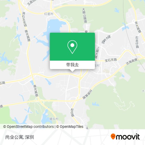 尚业公寓地图