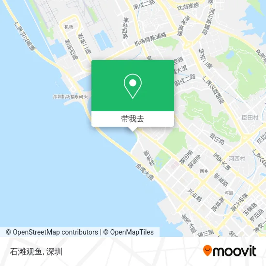 石滩观鱼地图