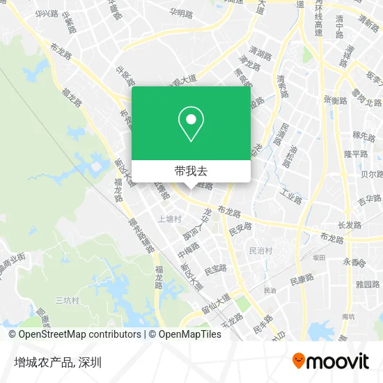 增城农产品地图