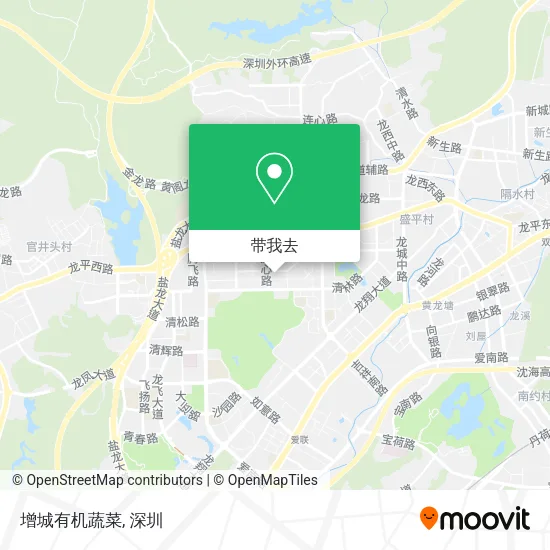 增城有机蔬菜地图