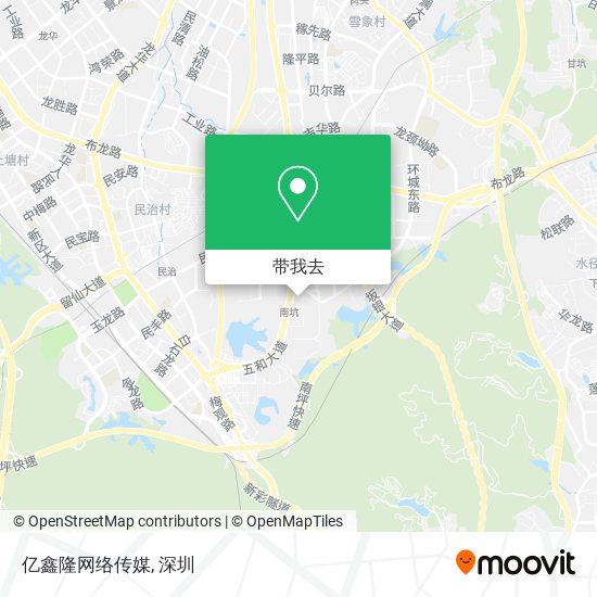 亿鑫隆网络传媒地图
