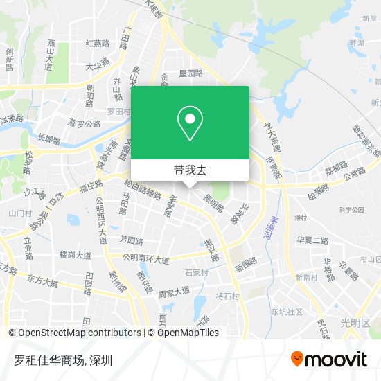 罗租佳华商场地图