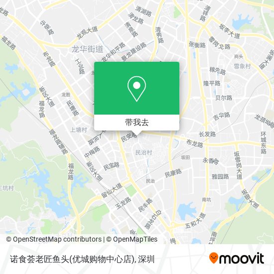 诺食荟老匠鱼头(优城购物中心店)地图