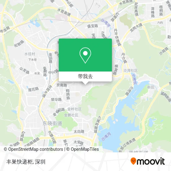 丰巣快递柜地图