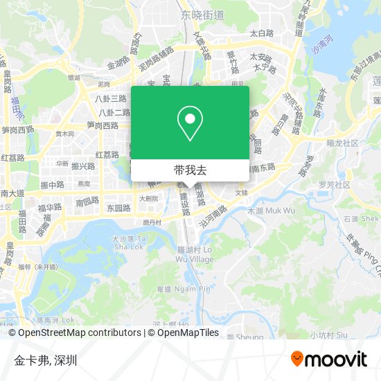 金卡弗地图